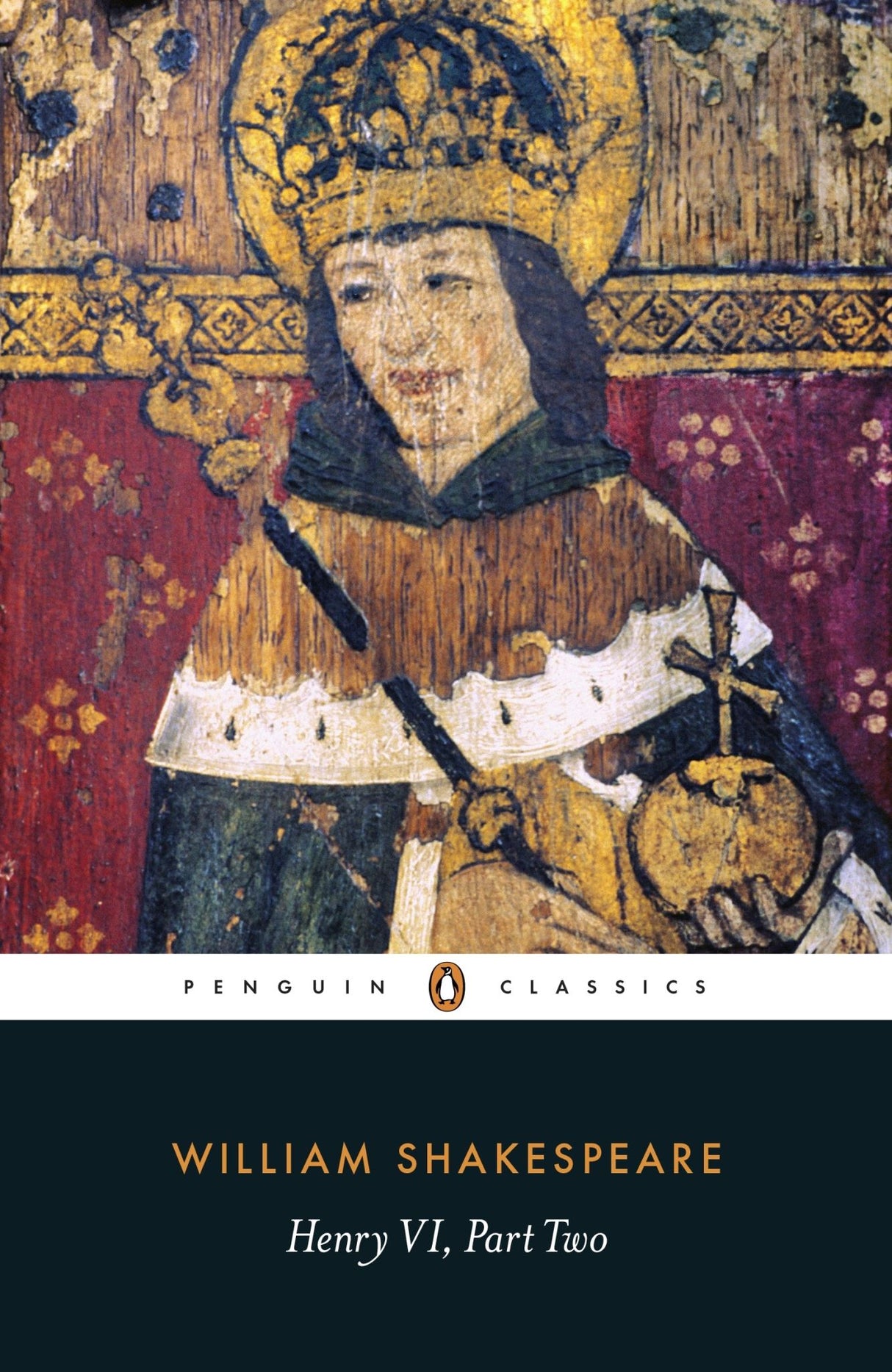 B-format paperback of Shakespeare's 'Henry VI Part Two,' exploring the chaos of the Wars of the Roses, featuring expert insights.