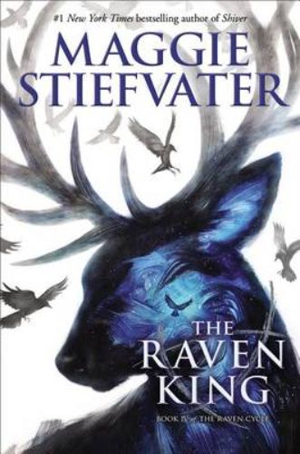 Hardback edition of 'The Raven King' featuring stunning illustrations and a gripping fantasy narrative from Maggie Stiefvater.