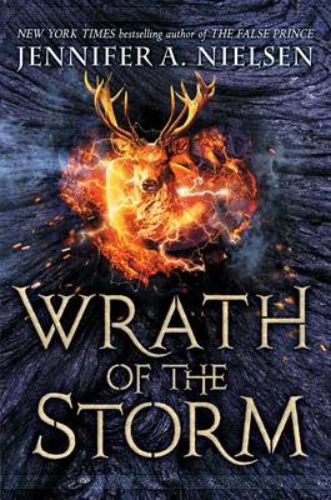 Hardback edition of 'Mark of the Thief: #3 Wrath of the Storm', featuring magic, adventure, and Roman mythology.