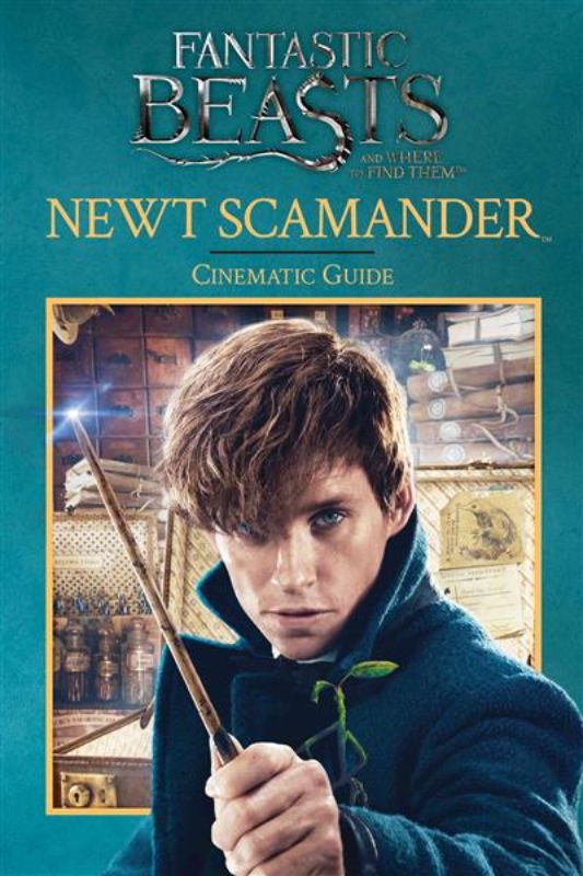 Hardcover guide exploring Newt Scamander's adventures with stunning illustrations and quotes from Fantastic Beasts.