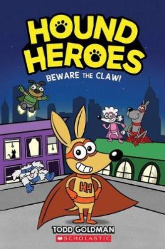 Graphic novel 'Beware the Claw!' features heroic dogs in vibrant art, embarking on adventures against their nemesis, The Claw.