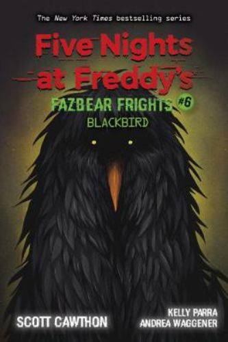 Paperback edition of Fazbear Frights Volume 6, featuring three chilling Five Nights at Freddy's stories with stunning color artwork.