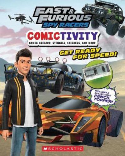 Colorful hardback activity book for kids, featuring Tony Toretto and interactive adventures with stickers and a pencil topper.
