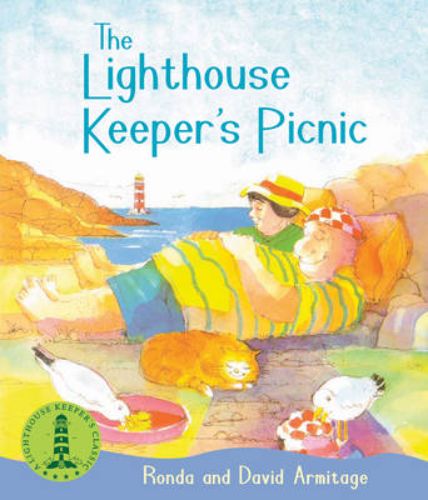 Illustrated children's book featuring Mr. Grinling's lighthouse adventures and Mrs. Grinling's legendary picnics.