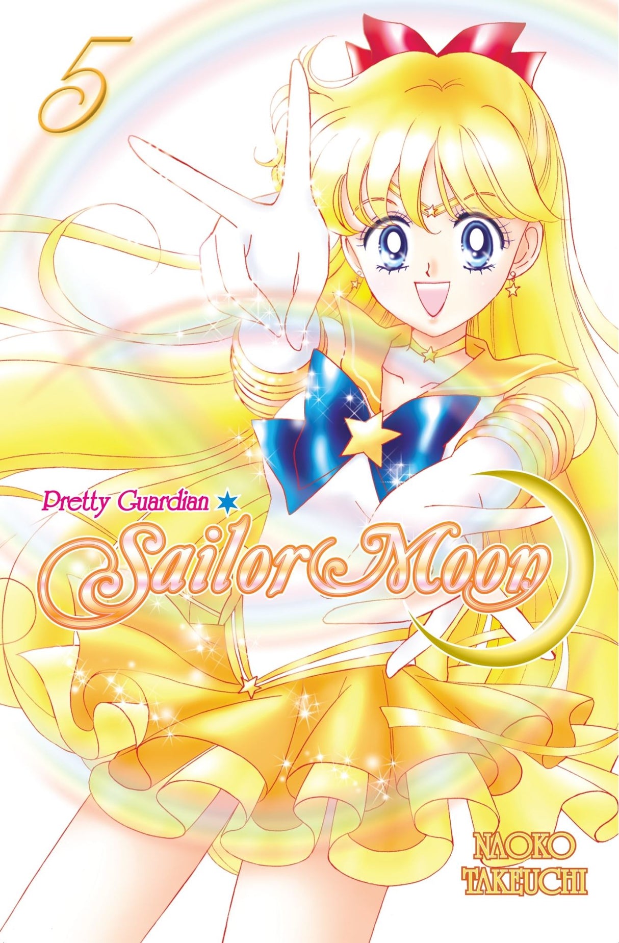Sailor Moon 5 graphic novel featuring Chibi-Usa’s space adventure, stunning cover art, and authentic Japanese translation.