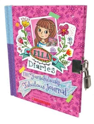 Hardback journal for girls aged 7-12, featuring prompts, tips, and blank pages for creativity and self-expression.