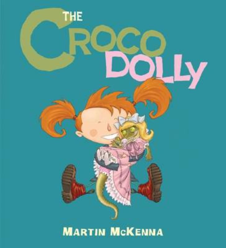 Adelaide with her unique crocodolly in a vibrant hardback picture book from Scholastic Australia.