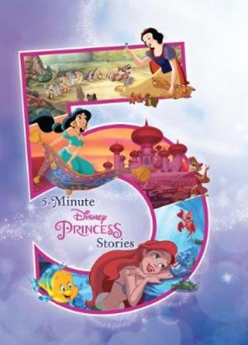 Illustrated hardback featuring short, engaging stories of Disney princesses, perfect for quick bedtime reading.