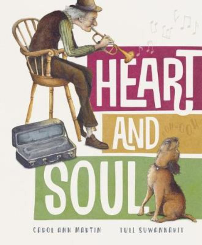 A heartwarming picture book about Charlie and his dog Louis sharing music, friendship, and joy in tough times.