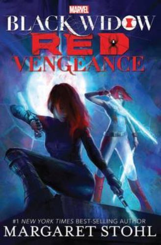 Paperback novel "Black Widow: Red Vengeance," featuring 416 pages of action, intrigue, and Marvel's iconic characters.