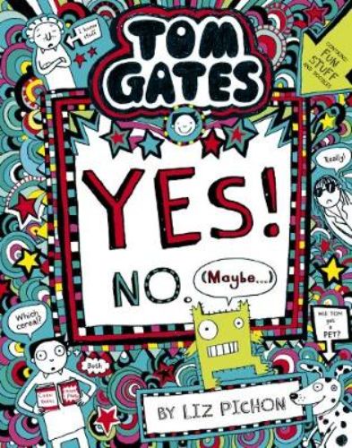 Whimsical Tom Gates paperback featuring adventures, humor, and stunning illustrations for kids aged 8-12.