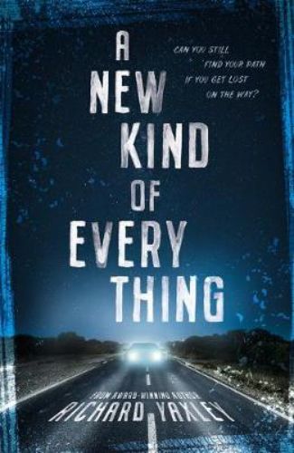 Cover of 'A New Kind of Everything', a compelling story of the Gallagher family's resilience after loss, published by Scholastic Australia.