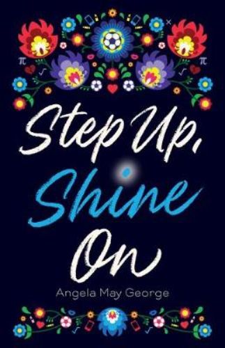 Paperback novel "Step Up, Shine On" featuring Kats' journey of self-discovery and friendship in high school.