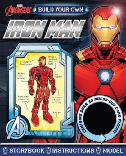 Build your own Iron Man model kit with 30+ pieces and a storybook for an exciting Marvel adventure.