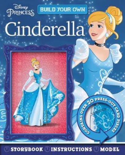Build and color your own Cinderella with this interactive board book and model set featuring over 20 building pieces.