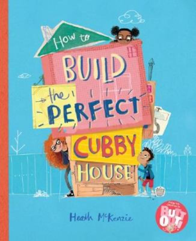 Hardback picture book featuring Ollie and family building a cubby house, promoting creativity, teamwork, and fun.