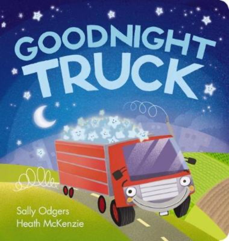 Vibrant board book for toddlers featuring vehicles saying goodnight, with 24 illustrated pages for bedtime stories.