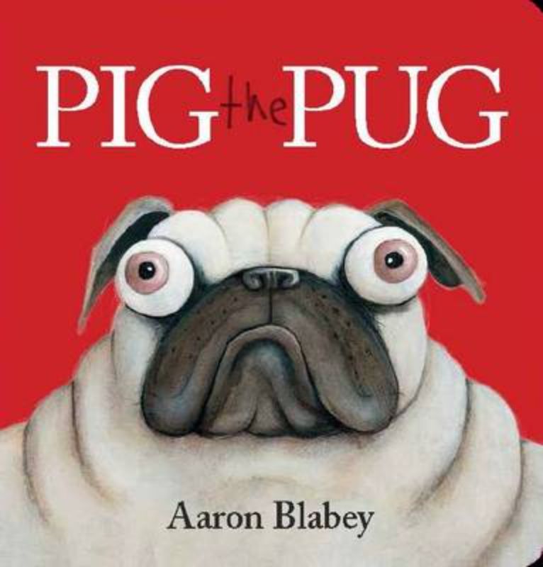 Cover of "Pig the Pug," a vibrant children's book about sharing and friendship, featuring colorful illustrations and engaging characters.