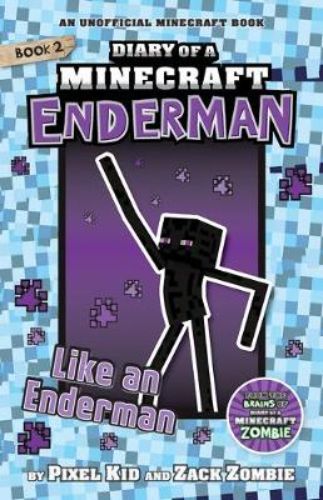 Cover of "Like an Enderman," featuring a school election showdown between Elliot and mean girl Brittany Blaze.