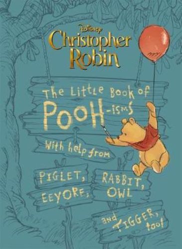 Hardback collection of Winnie the Pooh quotes highlighting wisdom and joy from beloved characters, ideal for Disney fans.