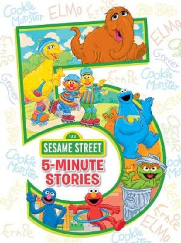 Hardback picture book featuring Sesame Street characters, with 5-minute stories perfect for bedtime reading and early literacy.