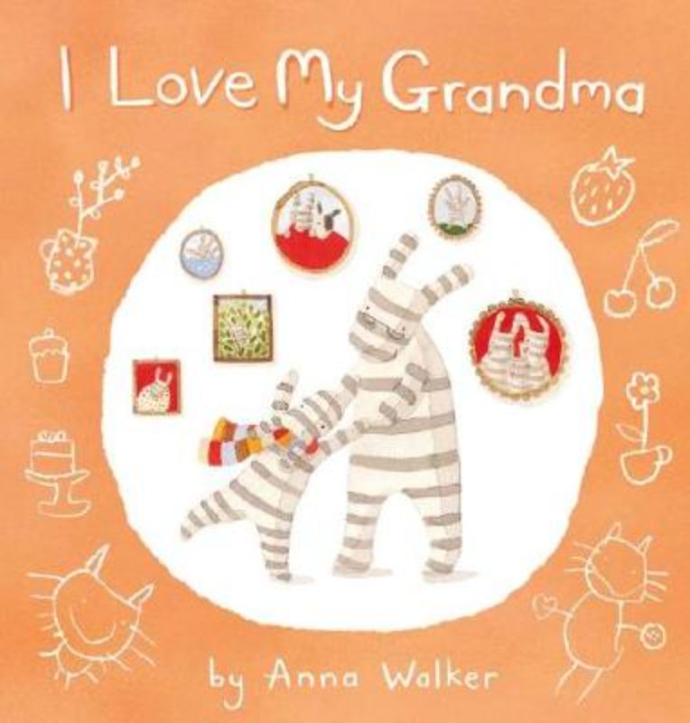 Heartwarming picture book featuring Ollie the zebra enjoying fun adventures with Grandma, perfect for children and storytelling.