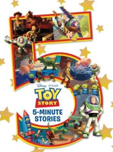 Beautifully illustrated hardback book featuring 5-minute Toy Story tales from Woody and Buzz, perfect for family reading time.