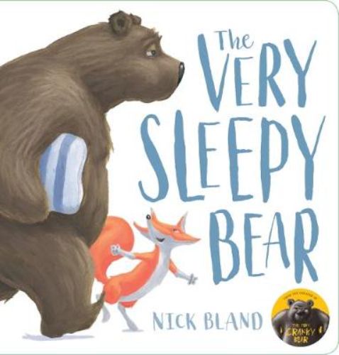 A charming board book featuring a sleepy bear and a clever fox in a winter adventure on Jingle Jangle Mountain.