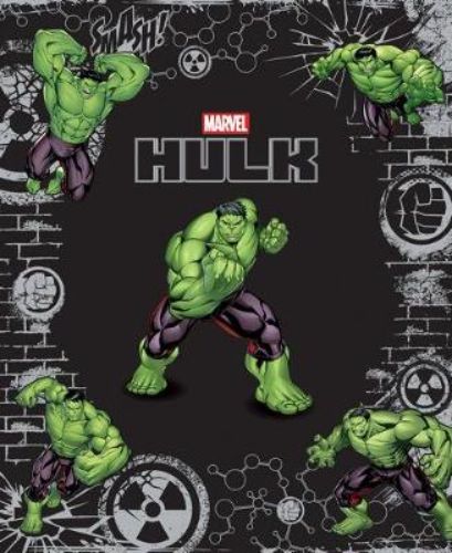 Illustrated hardback book featuring the Incredible Hulk battling Ravage, perfect for young superhero fans.