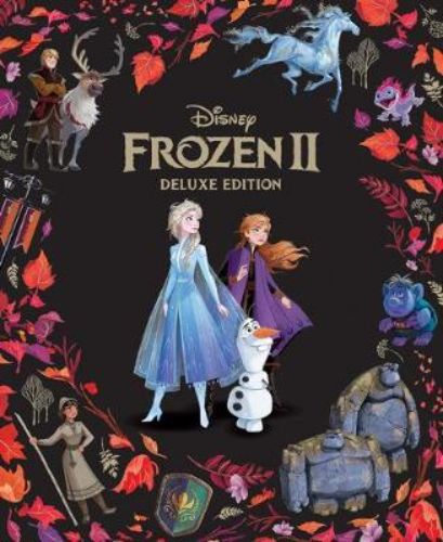 Hardback book featuring Disney's Frozen 2 story with stunning illustrations of Anna, Elsa, and their adventure in Arendelle.