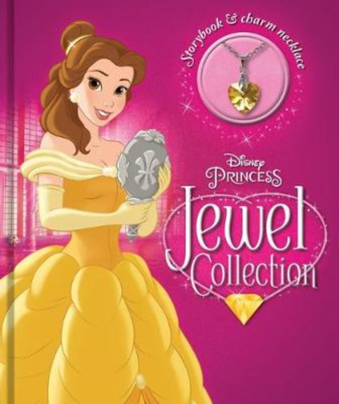 Enchanting hardback picture book with heart-shaped necklace, featuring two Beauty and the Beast stories in 48 illustrated pages.