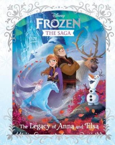 Hardback compendium featuring 192 pages of exclusive content and illustrations about Anna and Elsa's adventures in Frozen.