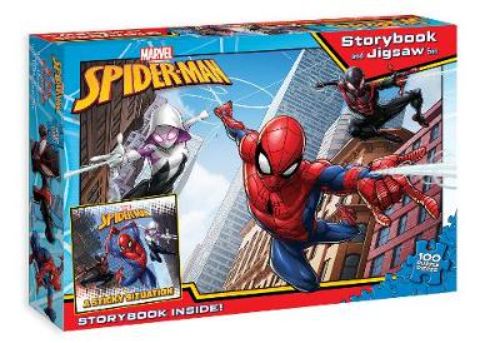 Spider-Man: Storybook and Jigsaw Set