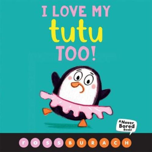 Delightful hardback children's book featuring vibrant illustrations of animals in pink tutus inviting friends to dance.