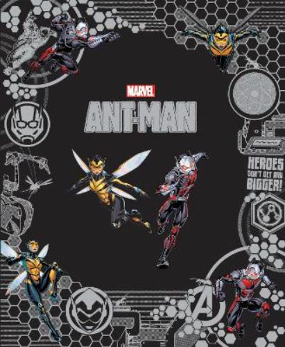 Hardback book featuring Ant-Man and the Wasp's adventures, perfect for young Marvel fans and superheroes.