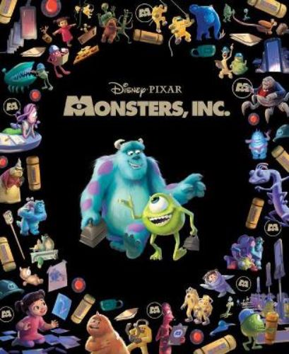 Hardback edition of *Monsters, Inc.*, featuring 72 pages of stunning illustrations and storytelling about Sulley and Mike's adventures.