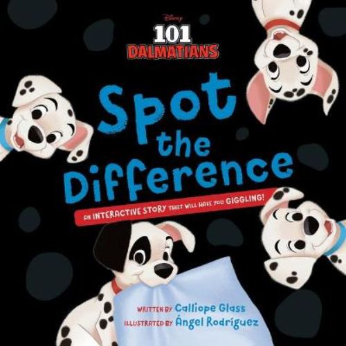 Interactive 101 Dalmatians storybook featuring Patch, with vibrant illustrations for engaging observation and imaginative play.