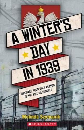 Cover of 'A Winter's Day in 1939', a historical novel about Polish refugees' survival in wartime Europe.