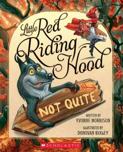 A colorful paperback of 'Little Red Riding Hood,' blending humor and imagination for lively family storytelling.