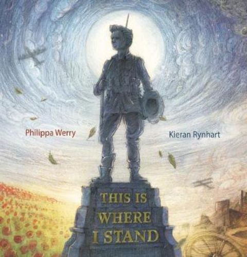 Illustrated hardback book 'This is Where I Stand' explores a soldier's journey, memory, and sacrifice across different wars.