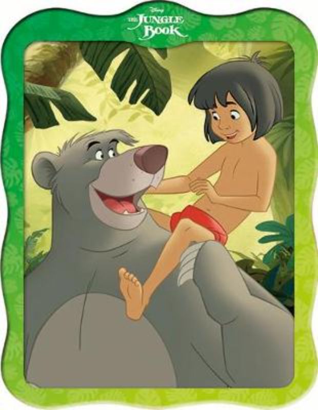 Collector's tin featuring The Jungle Book with storybook, activity book, stickers, and press-out sheets for creative play.