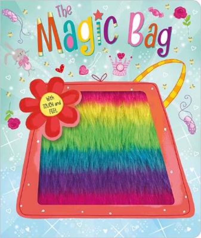 A colorful hardback picture book featuring interactive touch-and-feel elements perfect for igniting children's imagination.