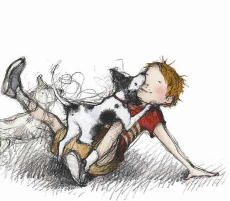 Illustrated children's book "Harry & Hopper" explores friendship and loss through Harry's journey after losing his dog, Hopper.