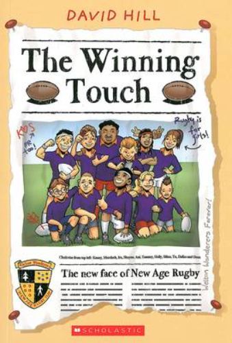 Humorous paperback book featuring rugby misadventures for young readers, perfect for ages 8-12.