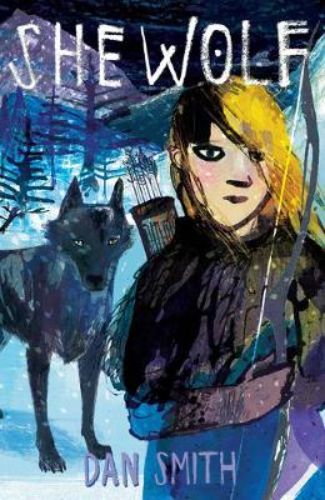 Cover of 'She Wolf,' featuring a young Viking girl on a stormy beach, symbolizing her quest for vengeance and survival.