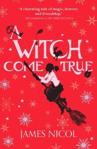 Cover of 'A Witch Come True,' a fantasy novel featuring Arianwyn's magical adventure and winter challenges.