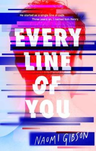 Cover of "Every Line of You," a gripping psychological thriller about AI and human emotions with 352 pages of suspense.