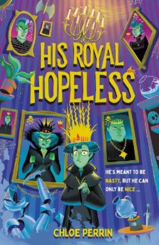 Cover of "His Royal Hopeless," a middle-grade novel featuring Robbie on a quest to reclaim his heart amid family expectations.