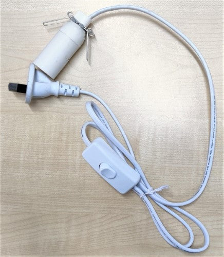 White Cable for Selenite Lamp (240V)