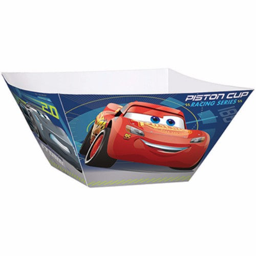 Colorful Cars 3 serving bowls, 30cm, pack of 3, perfect for snacks or salads at parties and special occasions.